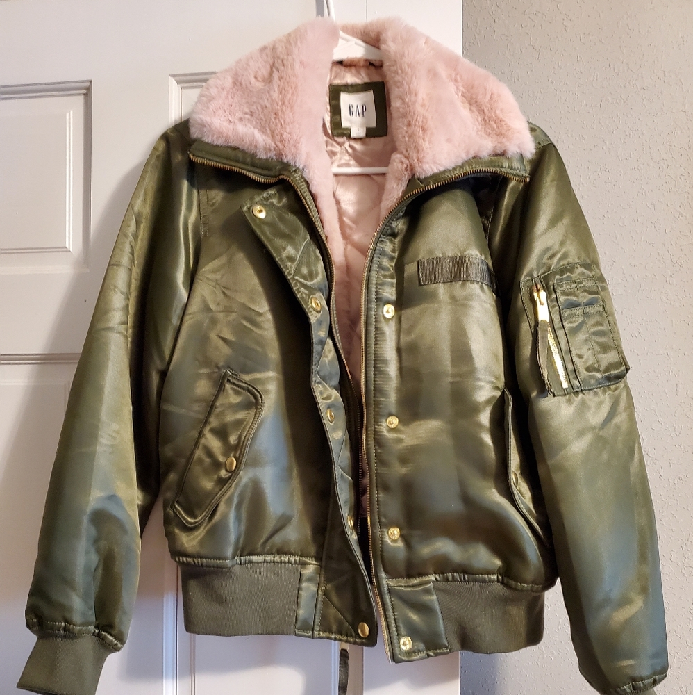 Gap bomber jacket.